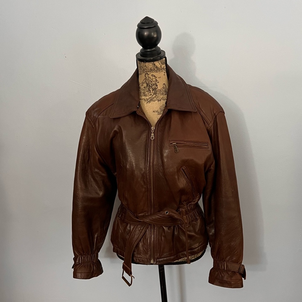 Cube Vintage Leather Jacket
